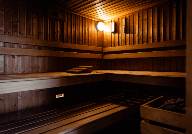 Wellness - Sauna droog - Boutique Hotel Bruin