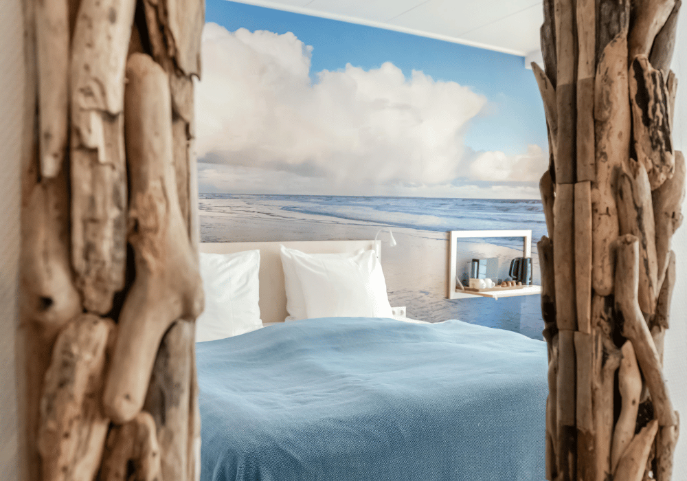 Detailfoto hotelkamer Vlieland Boutique Hotel Bruin