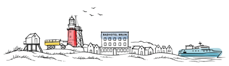 Vlieland Skyline - Badhotel Bruin